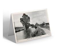 NOTELET - Vintage Leicestershire - Grand Union Canal, Aylestone, Leicester