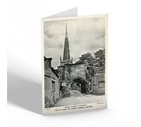 NOTELET - Vintage Leicestershire - Prince Rupert's Gateway and Church