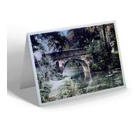 NOTELET - Vintage Leicestershire - The Canal Bridge, Great Glenn (b)