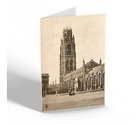 NOTELET - Vintage Lincolnshire - St Botolph's Church Boston, from the East