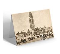 NOTELET - Vintage Lincolnshire - The Market Place, Boston