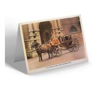 NOTELET - Vintage London - State Landau the Royal Mews Buckingham Palace b