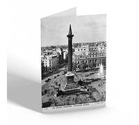 NOTELET - Vintage London - The Nelson Monument, Trafalgar Square