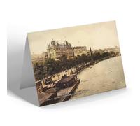 NOTELET - Vintage London - Victoria Embankment, looking East (ac)