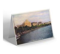 NOTELET - Vintage London - Victoria Embankment, looking East (bc)