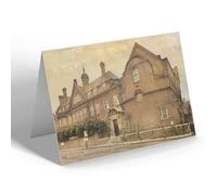 NOTELET - Vintage London - Working Men's College, Crowndale Road, N.W.1. b