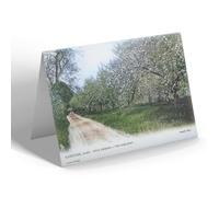 NOTELET - Vintage Maine USA - Gardiner. Apple Orchard - The Oaklands (b)
