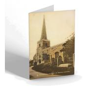 NOTELET - Vintage Middlesex - Harrow-on-the-Hill, St. Mary's Church (b)