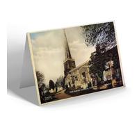 NOTELET - Vintage Middlesex - The Parish Church, Harrow (b)