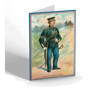 NOTELET - Vintage Military - Sergeant Of Cavalry, US Army