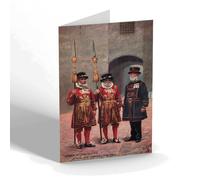 NOTELET - Vintage Military - Yeomen of the Guard, State & Undress Uniform