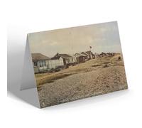 NOTELET - Vintage Norfolk - Bungalows looking North West, Snettisham (b)