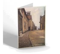 NOTELET - Vintage Norfolk - High Street, Blakeney High Tide in Background