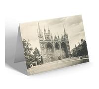 NOTELET - Vintage Northamptonshire - Peterborough. Cathedral West Front