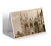 NOTELET - Vintage Northamptonshire - Peterborough Cathedral. West Front
