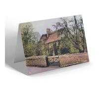 NOTELET - Vintage Northamptonshire - Poet Dryden's House, Aldwincle (b)