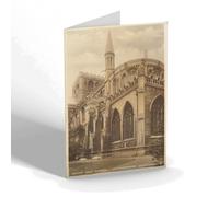 NOTELET - Vintage Northamptonshire - SE Corner, Peterborough Cathedral (b)