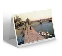 NOTELET - Vintage Nottinghamshire - Victoria Embankment and Trent Bridge b