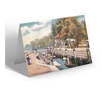 NOTELET - Vintage Oxfordshire - Henley-on-Thames. Marsh Lock