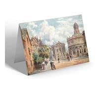 NOTELET - Vintage Oxfordshire - Oxford. Broad Street, Sheldonian Theatre