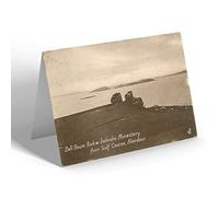 NOTELET - Vintage Scotland - Bell House Rock Inchcolm Monastery, Aberdour