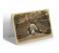 NOTELET - Vintage Scotland - Castle Gate, Cliffs, Arbroath