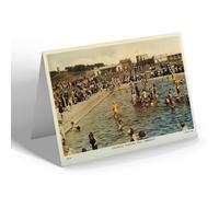 NOTELET - Vintage Scotland - Children's Paddling Pool, Arbroath (b)