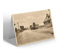 NOTELET - Vintage Scotland - Crichton Rd, Pathhead, looking towards School