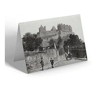 NOTELET - Vintage Scotland - Edinburgh. Castle from Lothian Road