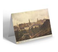 NOTELET - Vintage Scotland - Edinburgh. From Castle (b)