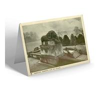 NOTELET - Vintage Scotland - Hamilton. Sleeping Lion at Palace