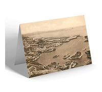 NOTELET - Vintage Scotland - Harbour from the Lighthouse, Boddam