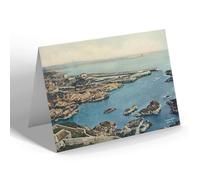 NOTELET - Vintage Scotland - Harbour from the Lighthouse, Boddam (b)