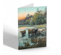 NOTELET - Vintage Scotland - In Quiet Contemplation (Loch Lomond)