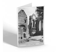 NOTELET - Vintage Scotland - Interior of Arbroath Abbey