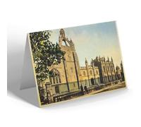 NOTELET - Vintage Scotland - King's College, Aberdeen (fc)