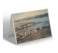 NOTELET - Vintage Scotland - Kyleakin Pier, the Doorstep of Skye (bc)