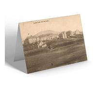 NOTELET - Vintage Scotland - Lundin Links, from the Links