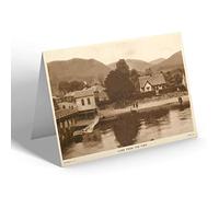 NOTELET - Vintage Scotland - Luss from the Pier