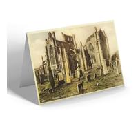 NOTELET - Vintage Scotland - Melrose Abbey South East (b)