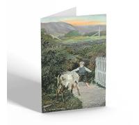 NOTELET - Vintage Scotland - No Road This Way
