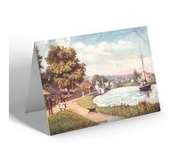NOTELET - Vintage Scotland - On the Crinan Canal at Ardrishaig
