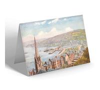 NOTELET - Vintage Scotland - Rothesay from Chapel Hill