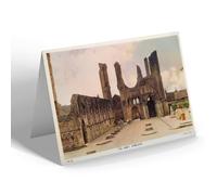 NOTELET - Vintage Scotland - The Abbey, Arbroath (ac)