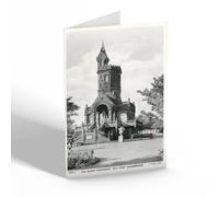 NOTELET - Vintage Scotland - The Burns Monument, Kay Park, Kilmarnock
