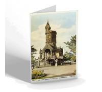 NOTELET - Vintage Scotland - The Burns Monument, Kay Park, Kilmarnock (b)