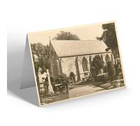 NOTELET - Vintage Scotland - The Church, Tain (b)
