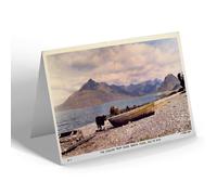 NOTELET - Vintage Scotland - The Cuillins from Elgol Beach, Elgol, Skye b