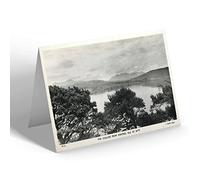 NOTELET - Vintage Scotland - The Cuillins from Portree, Isle of Skye