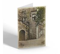 NOTELET - Vintage Scotland - The Douglas Window, Stirling Castle